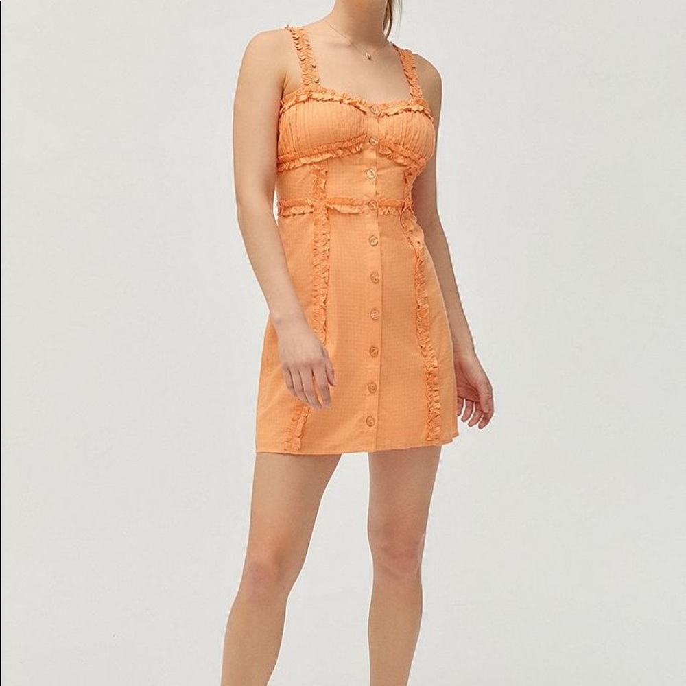 NWOT Urban Outfitters Orange Dress